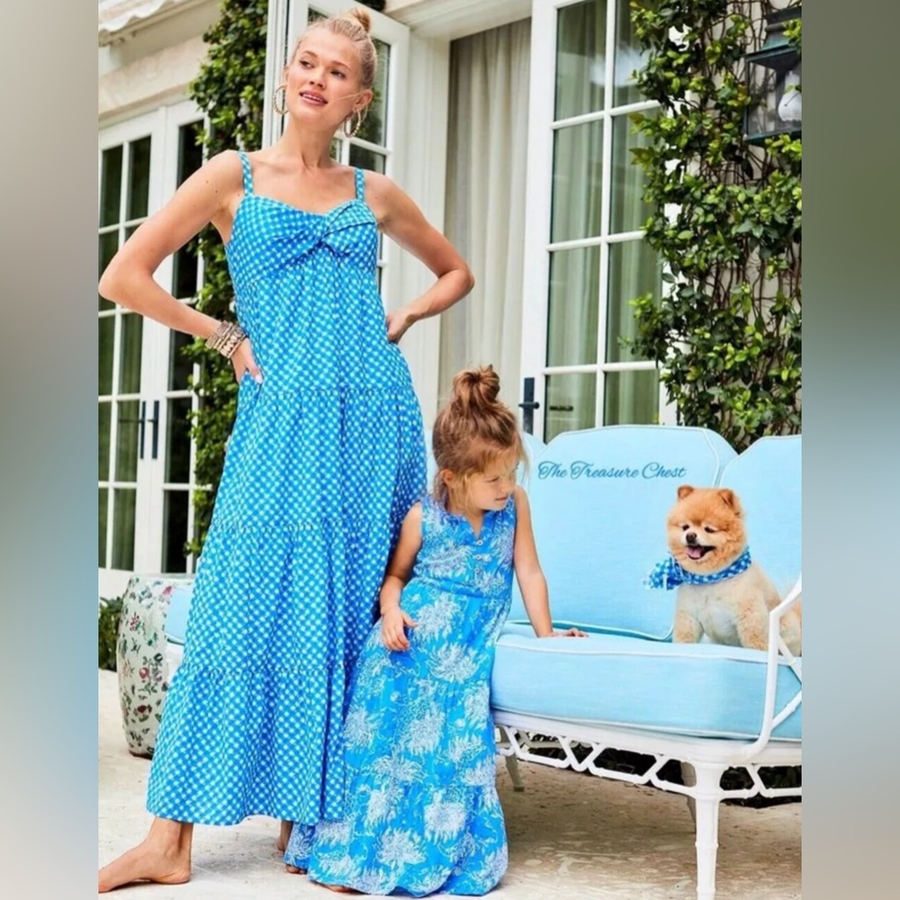 Shylee Cotton Maxi Dress Size 10 NWT